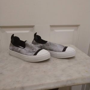 Twiggy (London) Glitter slip on Shoes (size 35)
